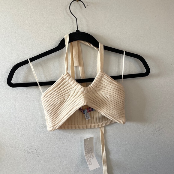 Urban Outfitters Tie Crop Top - Picture 5 of 9